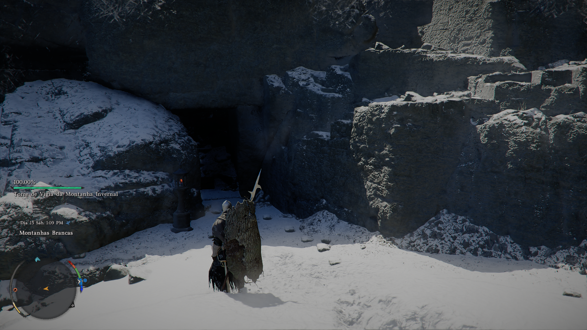 Armadura de placas das sombras Glaciais - Crimson Desert